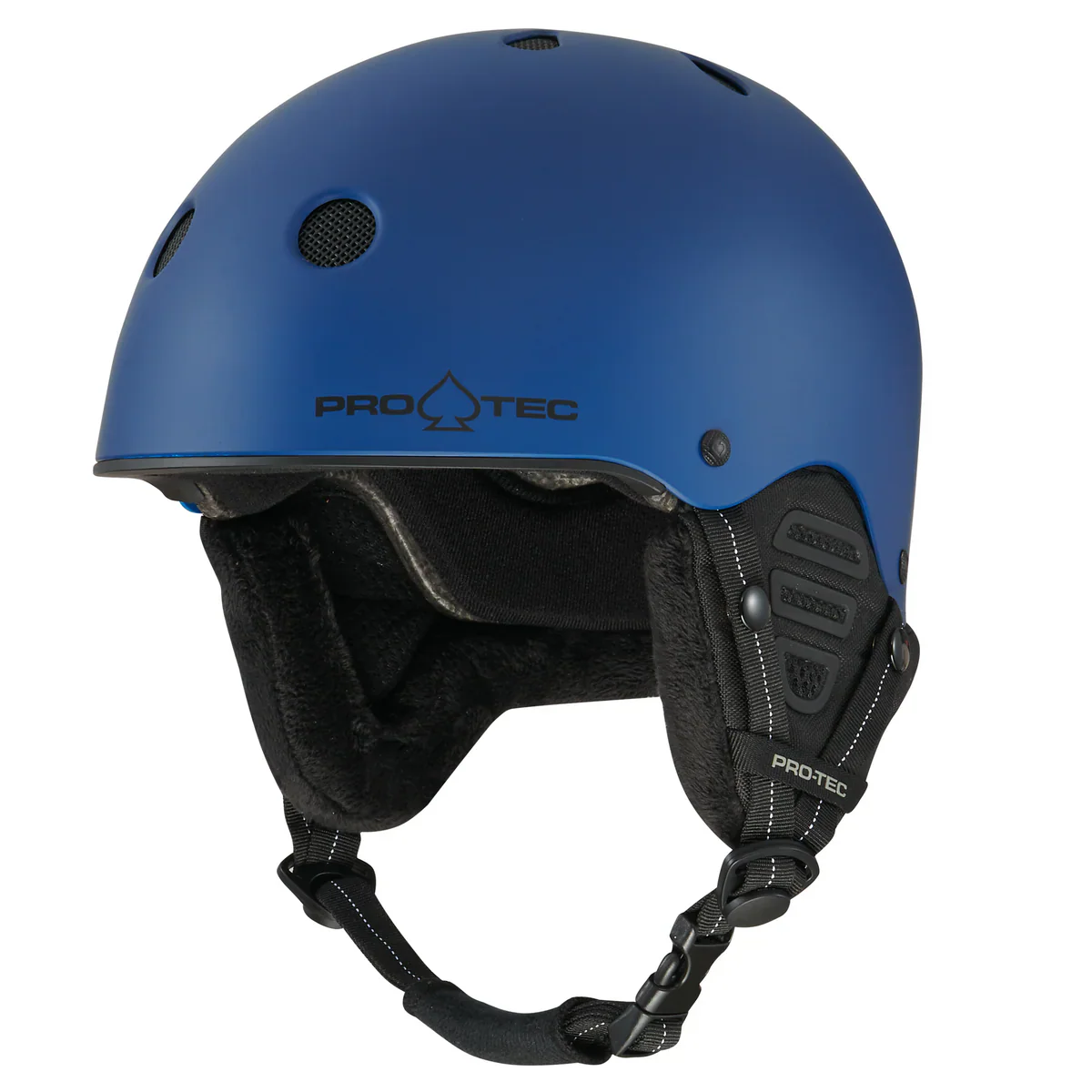 Protec Low Pro Snow Certified Helmet (Matte Blue) - Image 3