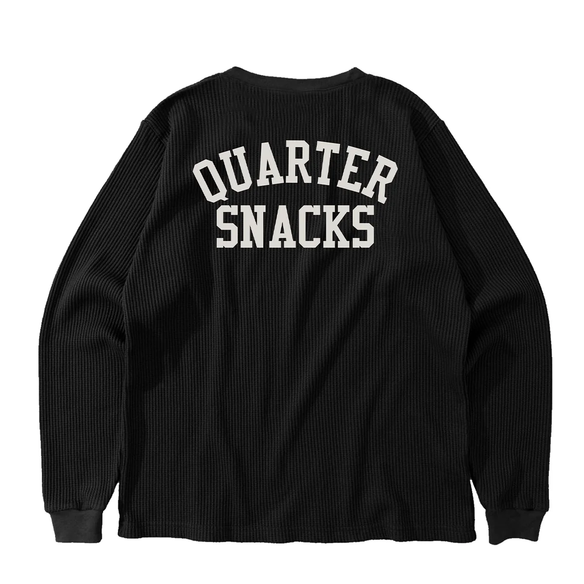 Quartersnacks Arch Thermal Longsleeve (Black) - Image 2
