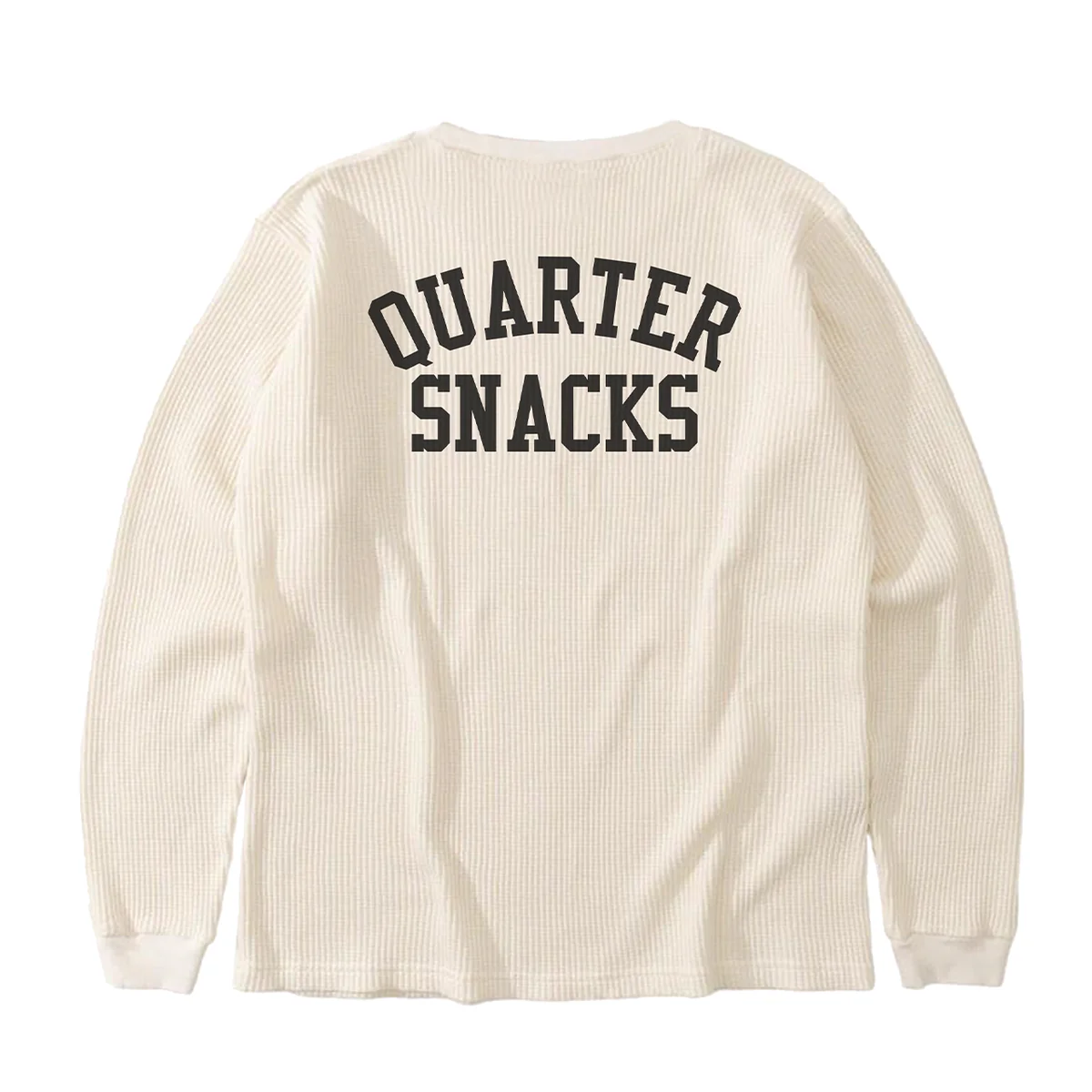 Quartersnacks Arch Thermal Longsleeve (Bone) - Image 2