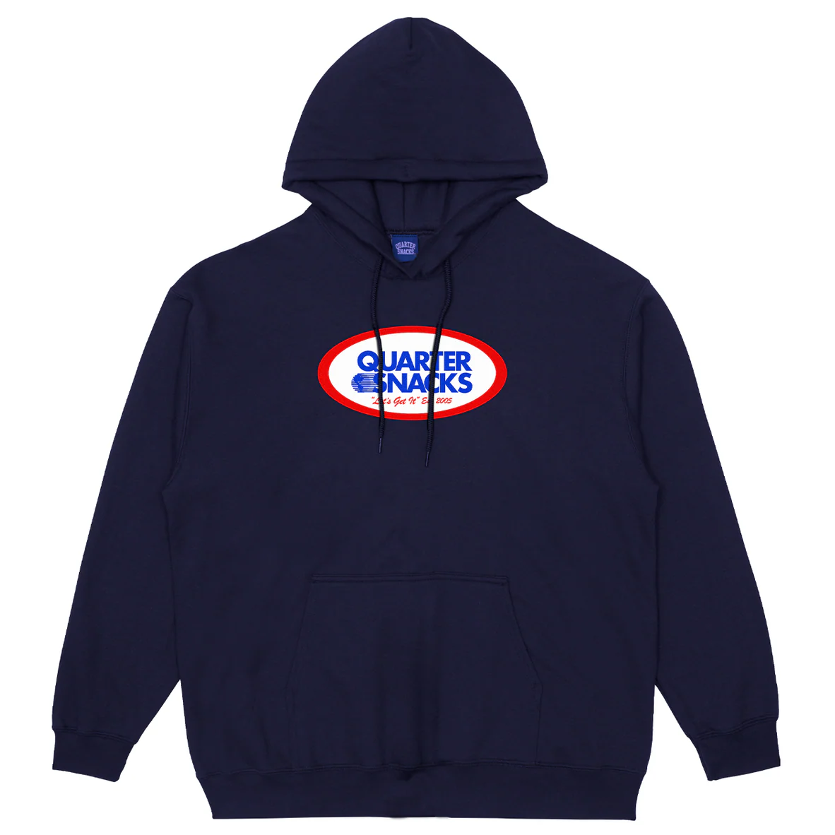 Quartersnacks Oval Hoodie (Navy)