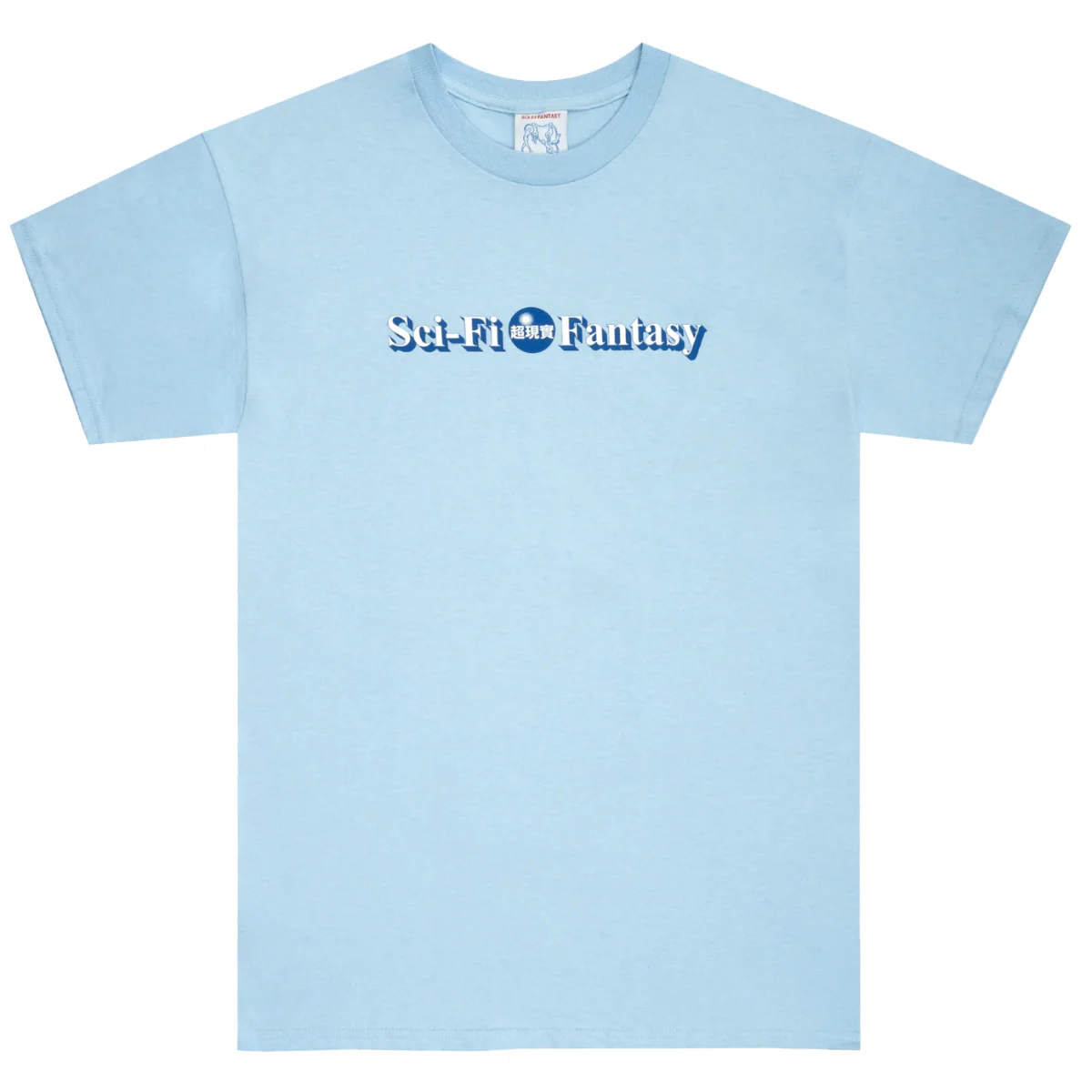 Sci-Fi Fantasy Desk Logo Tee (Powder Blue)