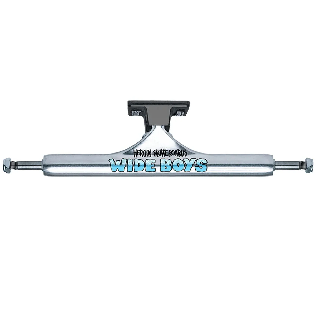 Slappy ST1 Hollow Wide Boy Trucks (Polished/Black) 11.0