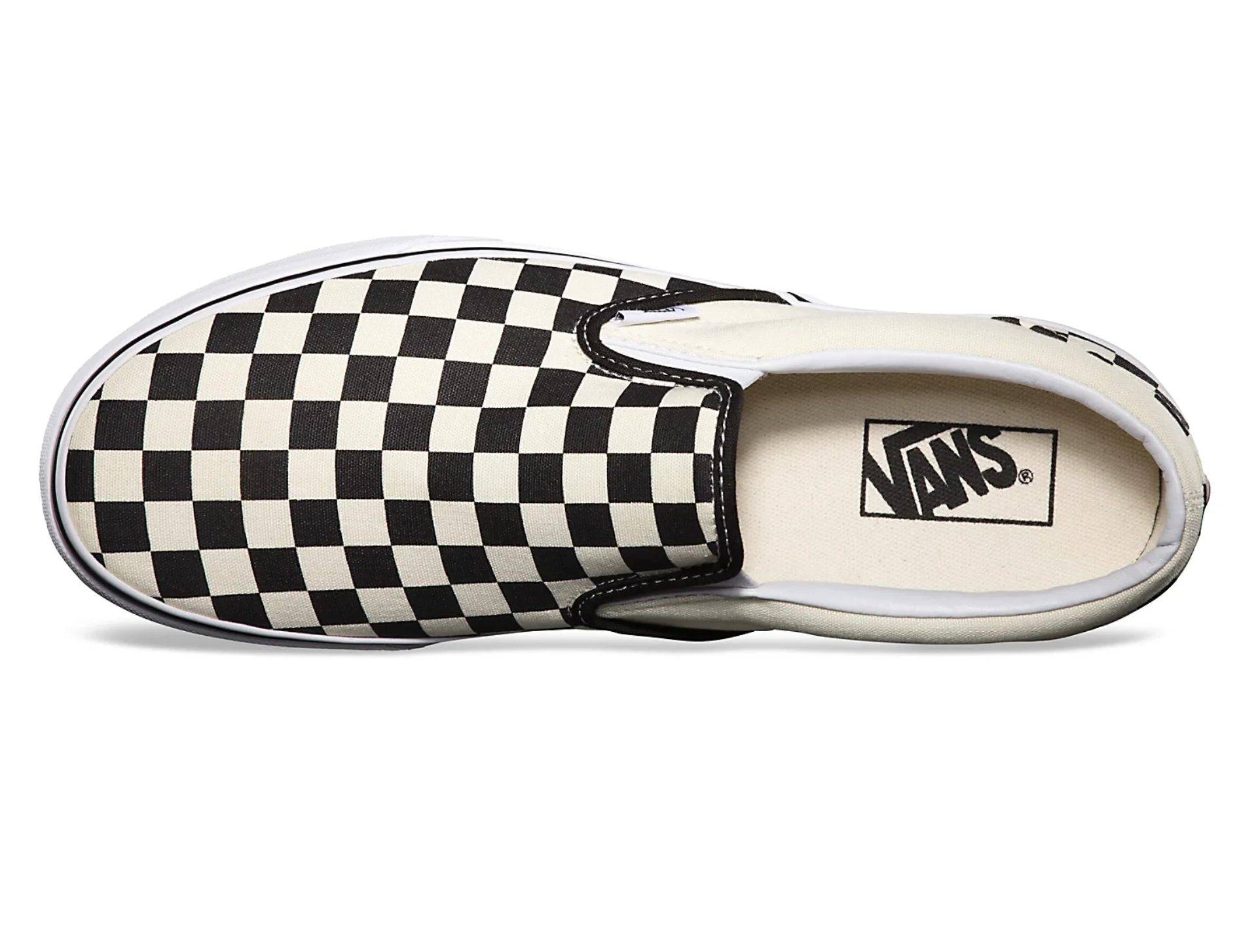 Vans Slip On Checkerboard (Black/White) - Image 4