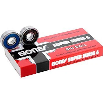 Bones Super Swiss 6-Ball Bearings