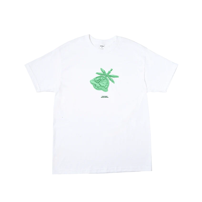 The Bunt Worldwide 3D Logo Tee (White)