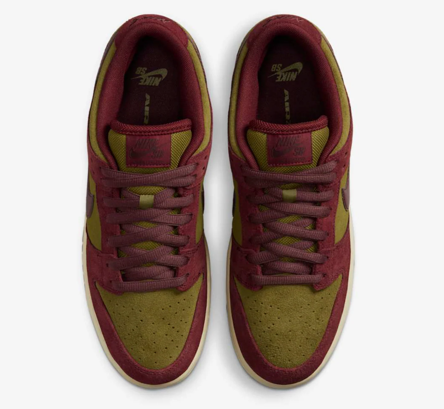 The Nike SB Dunk Low (Dark Team Red/Burgundy Crush) - Image 6