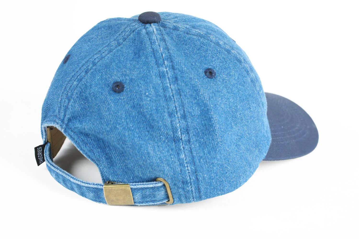 Theories Champ Strapback Hat (Denim Blue) - Image 4