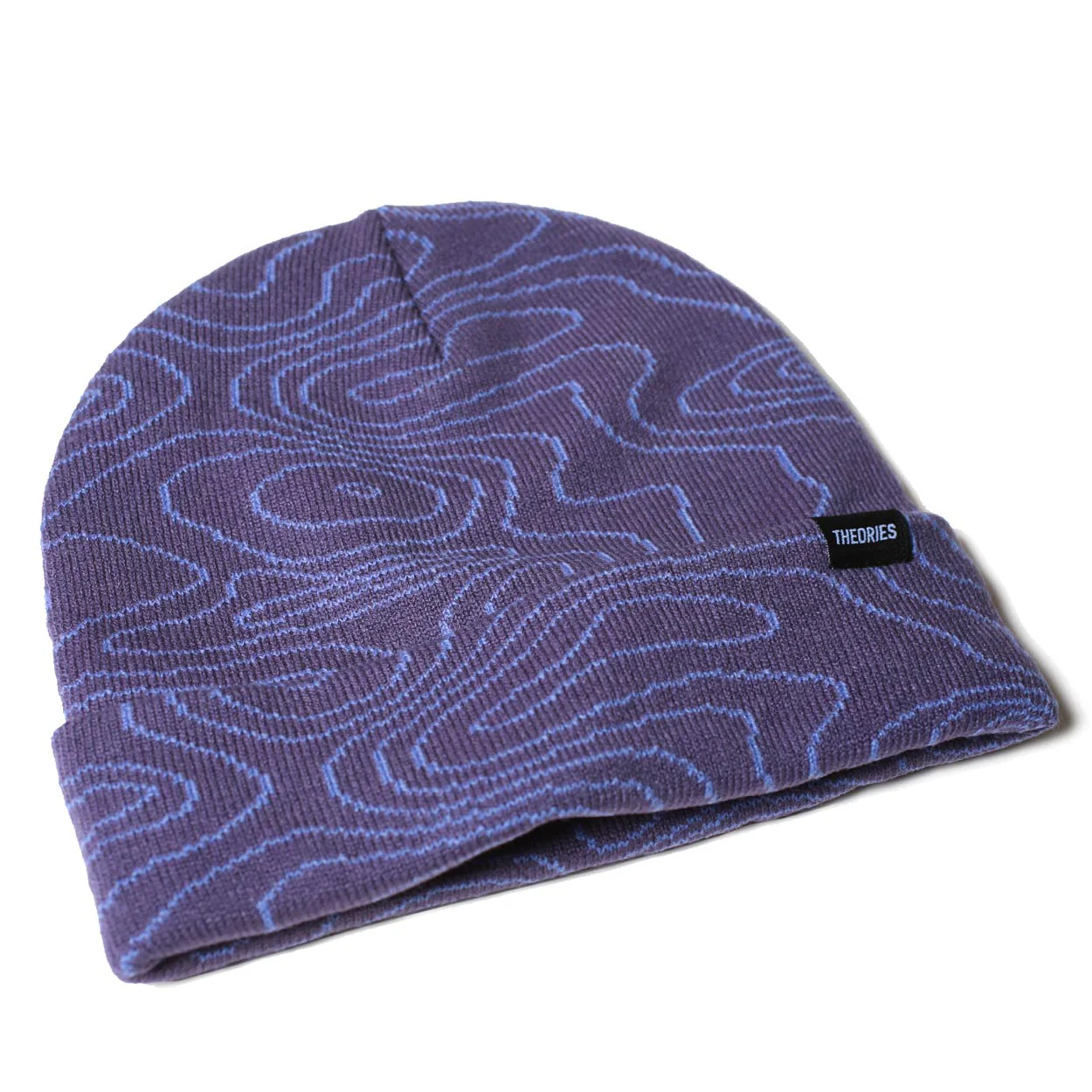 Theories Contour Beanie (Eggplant) - Image 2