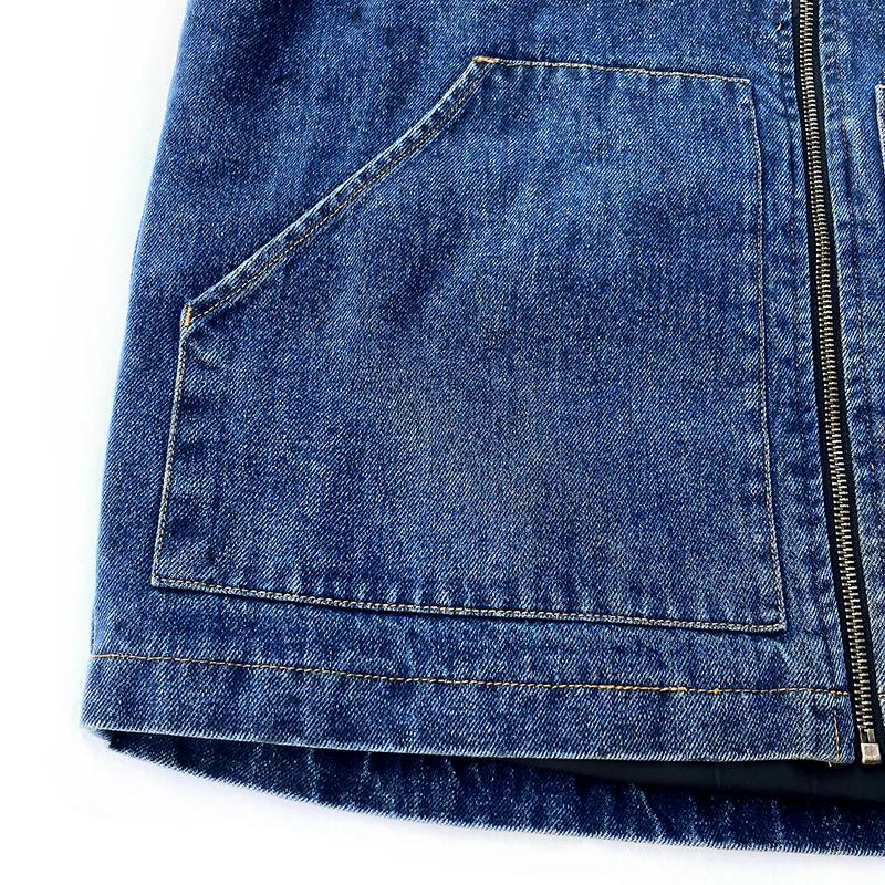 Theories Dakota Denim Vest - Image 6