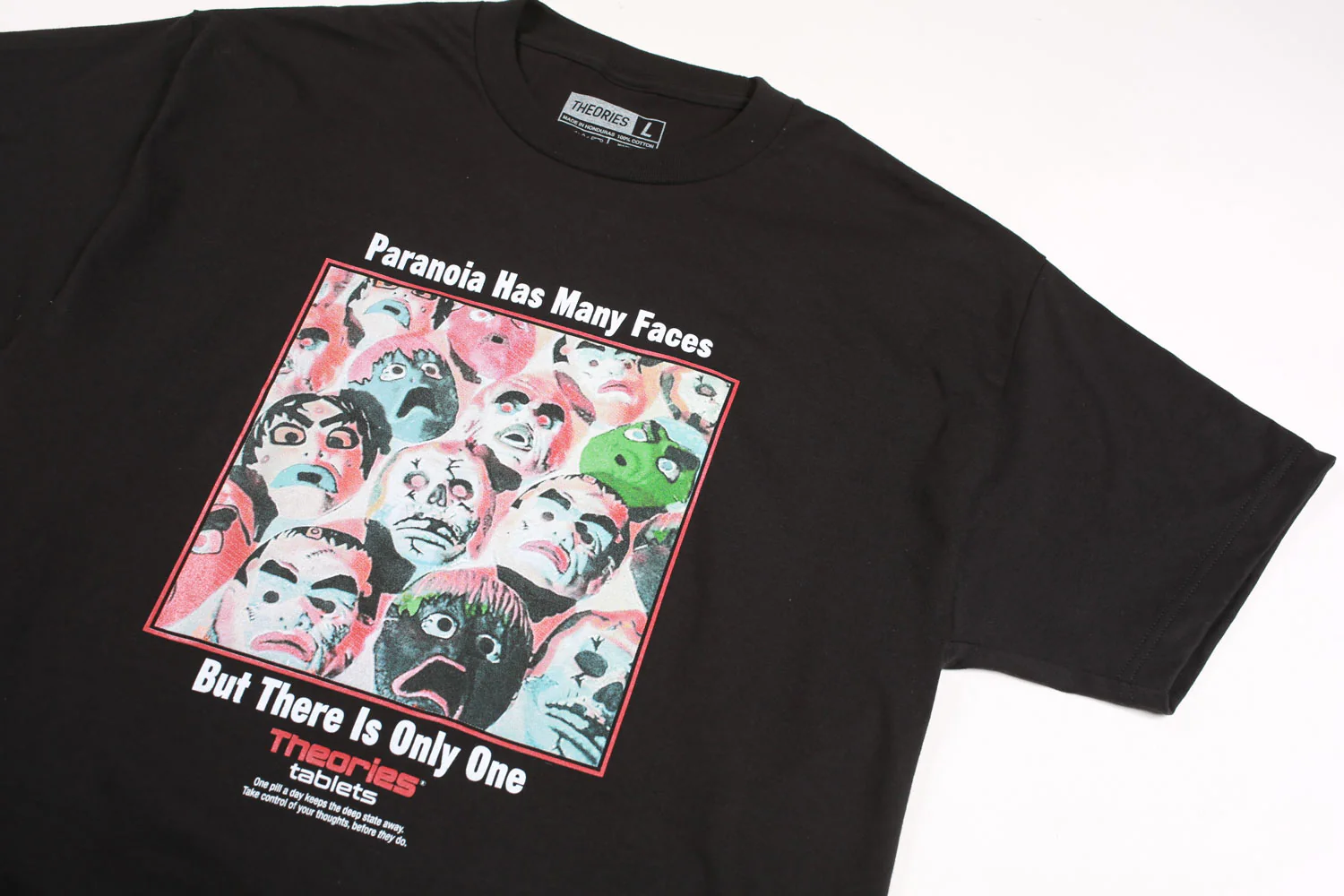 Theories Paranoia Tee (Black) - Image 2