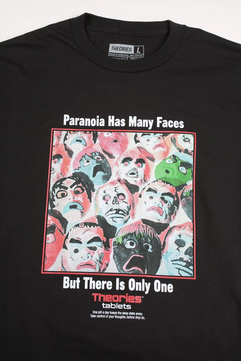 Theories Paranoia Tee (Black) - Image 3