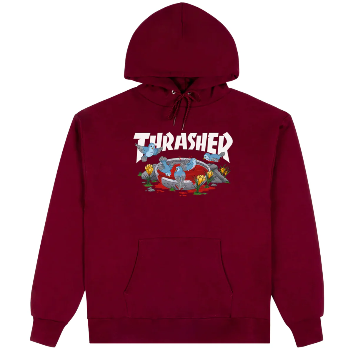 Thrasher Blood Bath Hoodie (Maroon)