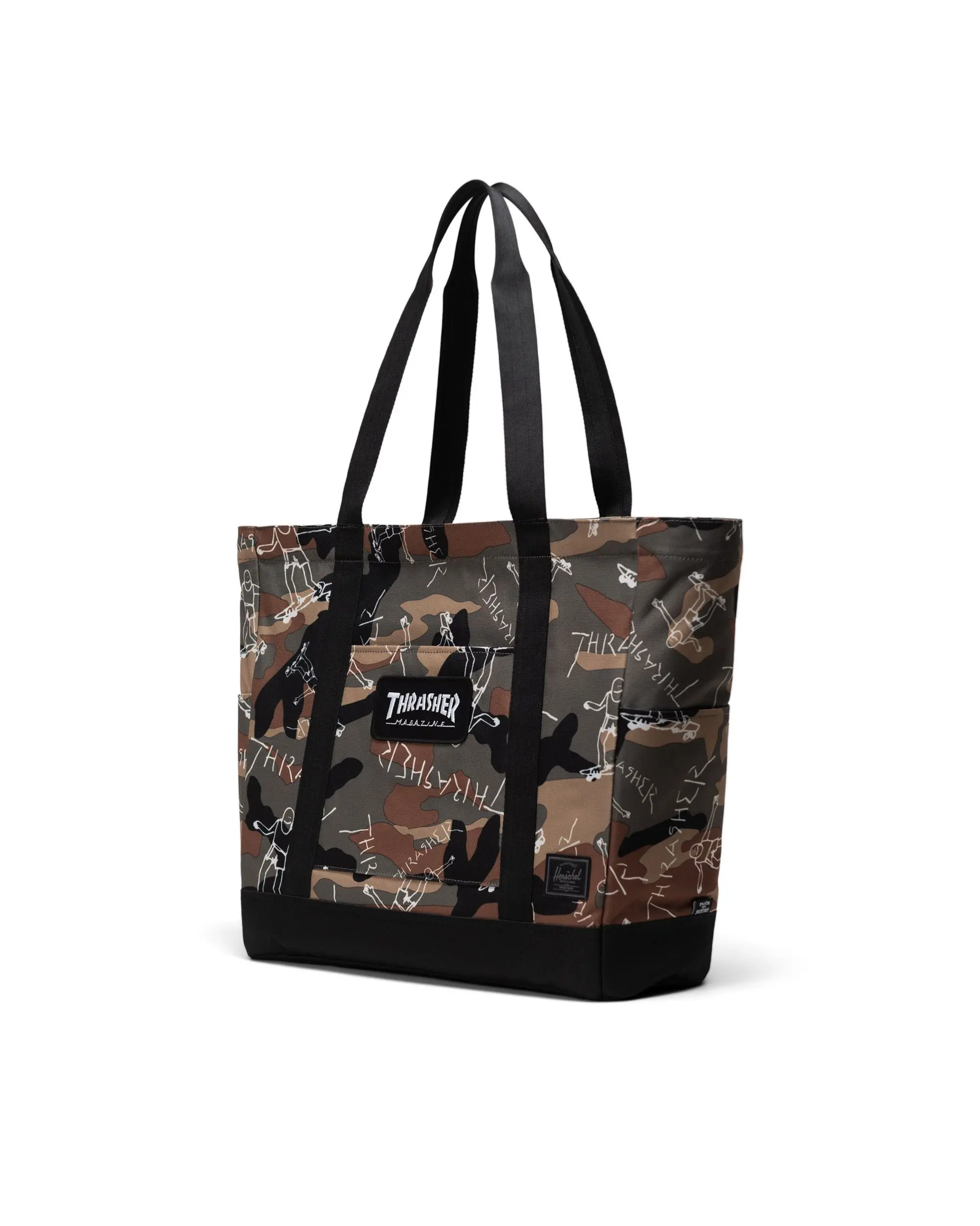Thrasher Gonz Herschel Heritage Tote (Woodland Camo) - Image 2