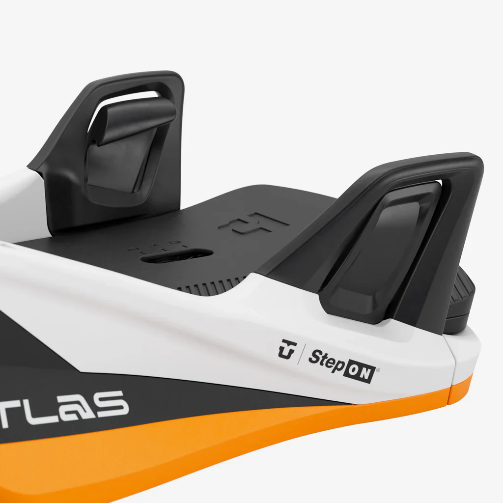 Union Atlas Step On Bindings 2026 (White/Orange) - Image 3