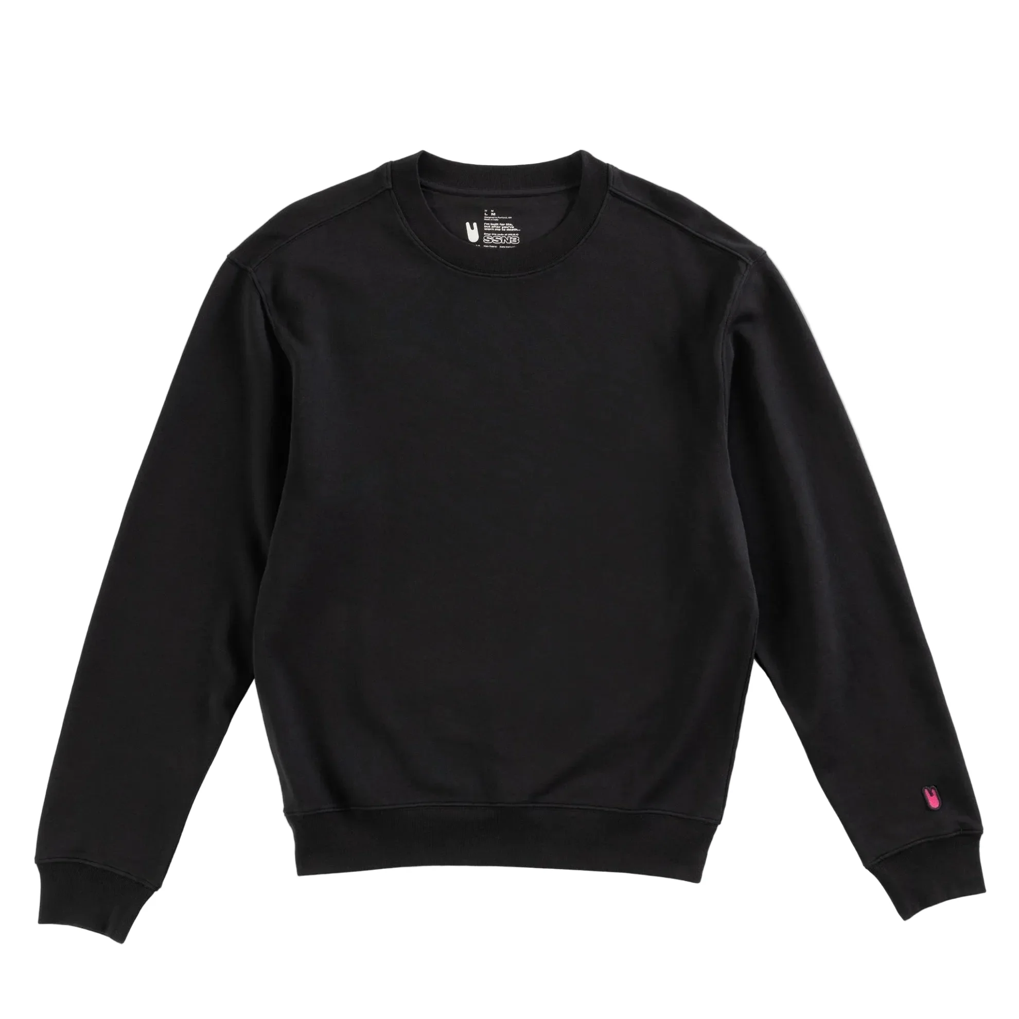 Unless Essentials Crewneck (Black)