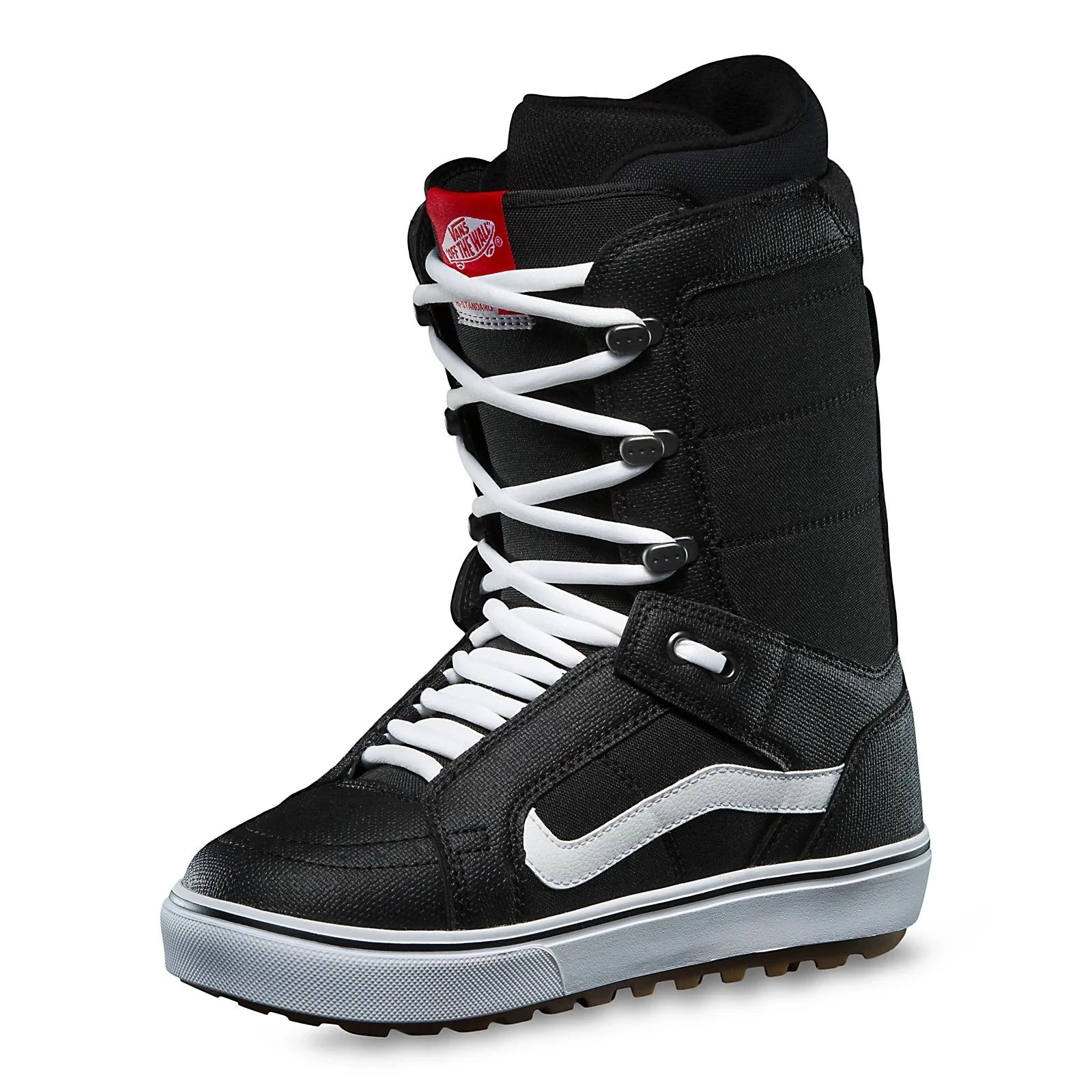 Vans Hi-Standard OG Men's Snowboard Boots (Black/White) - Image 3