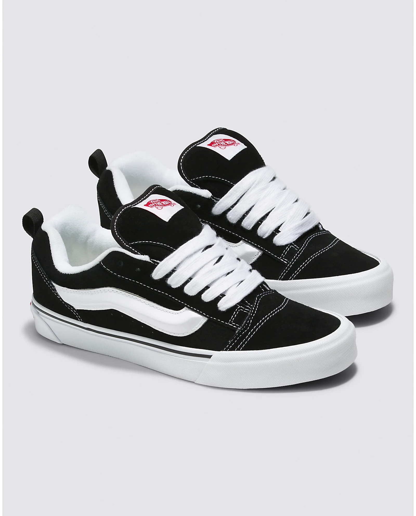 Vans Knu Skool (Black/White) - Image 3