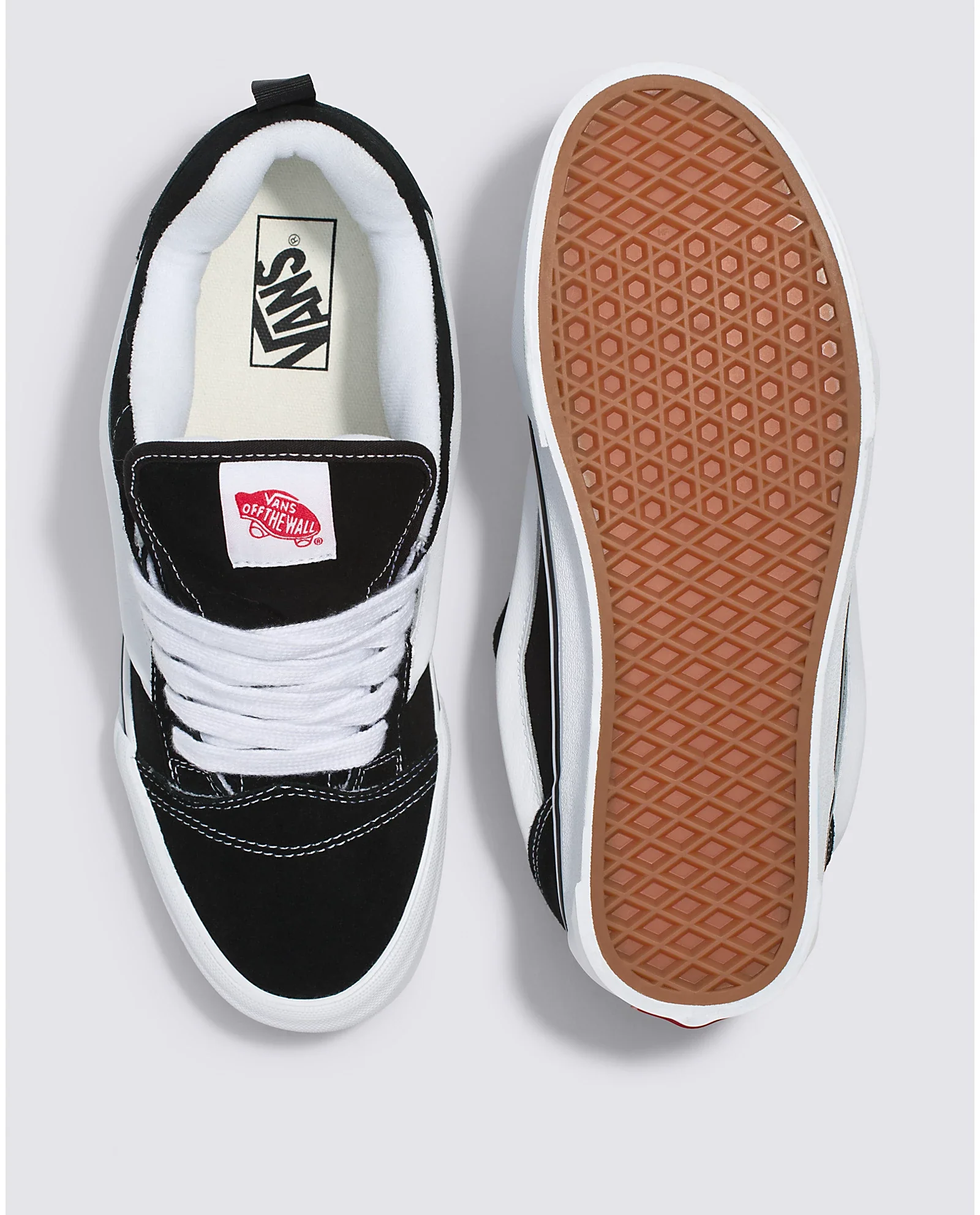 Vans Knu Skool (Black/White) - Image 4