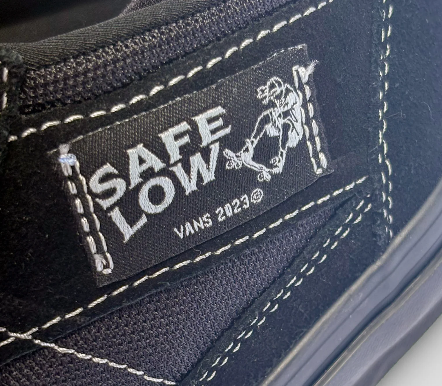 Vans Skate Safe Low (Black/Black) - Image 4