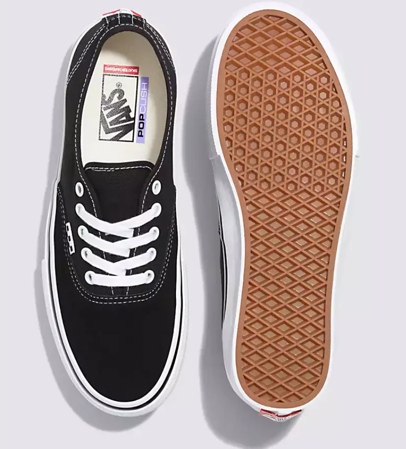 Vans Skate Authentic (Black/White) - Image 3