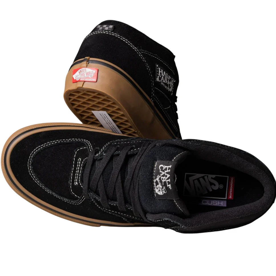 Vans Skate Half Cab (Black/Gum/White) - Image 2