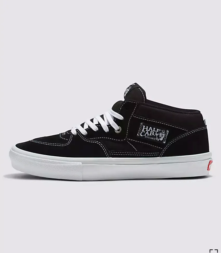 Vans Skate Half Cab (Black/White) - Image 2