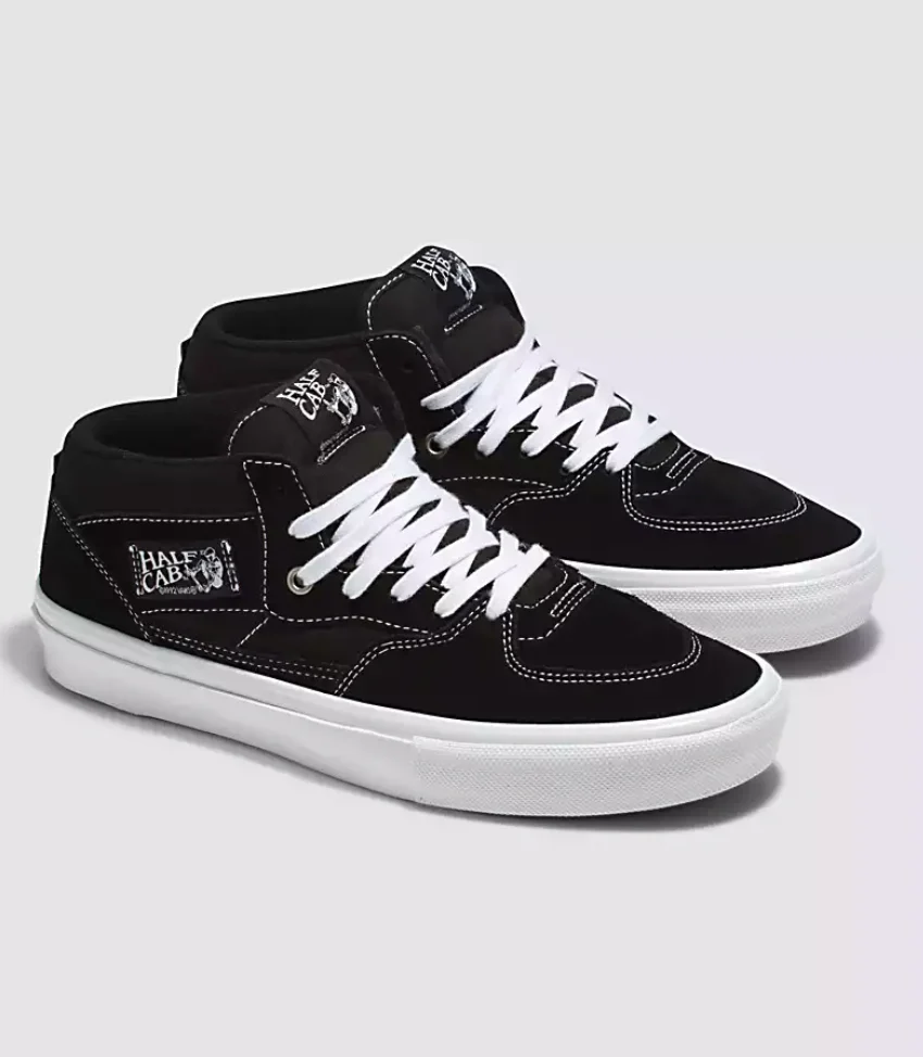 Vans Skate Half Cab (Black/White) - Image 3
