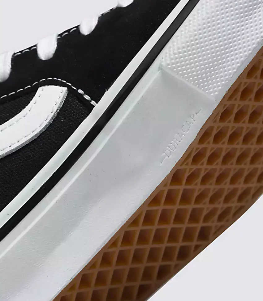 Vans Skate Sk8-Hi (Black/White) - Image 6