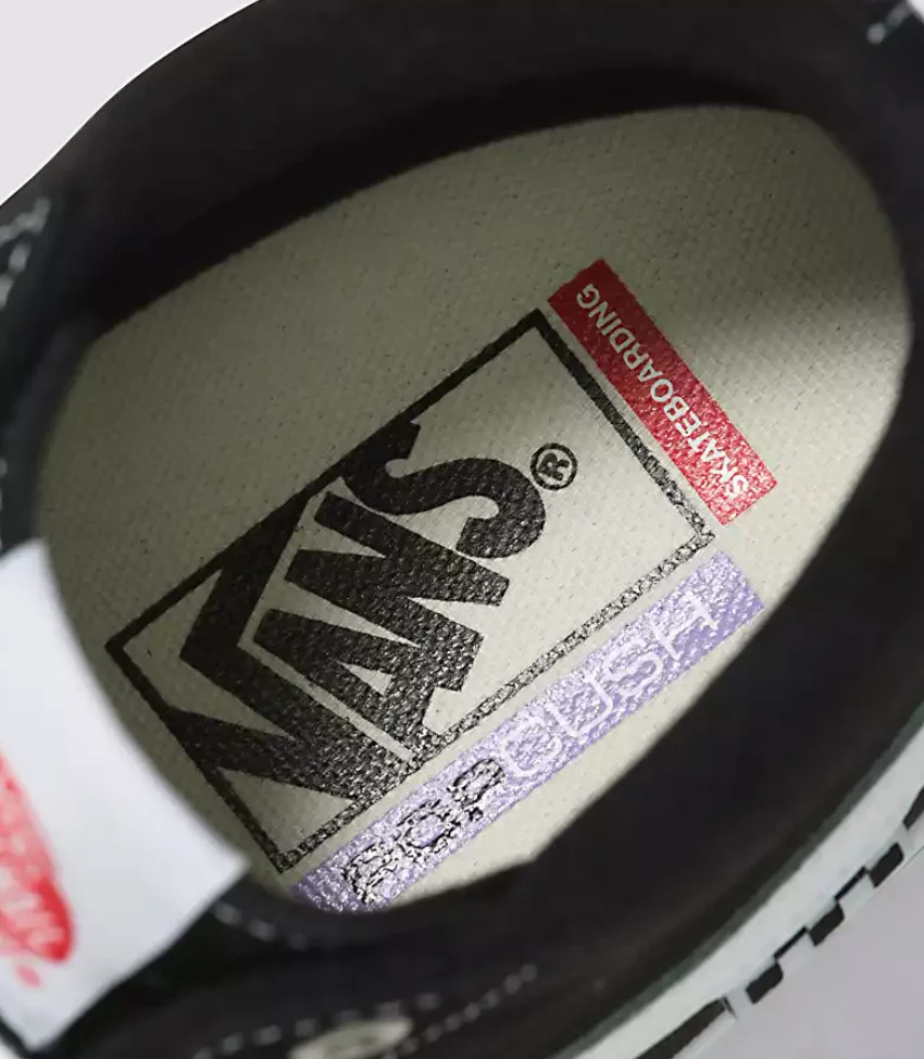 Vans Skate Sk8-Hi (Black/White) - Image 7