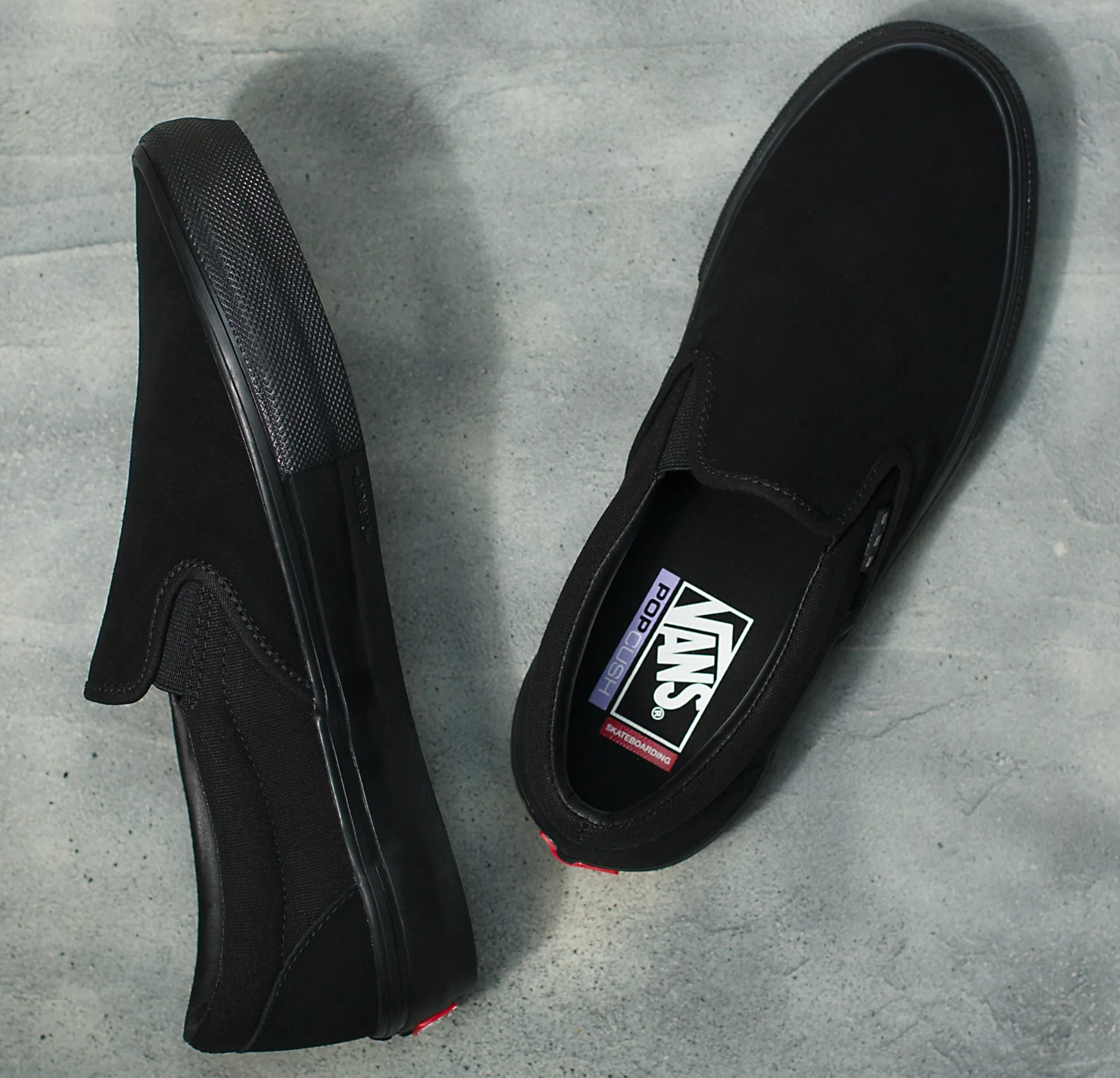 Vans Skate Slip-On (Black/Black) - Image 3