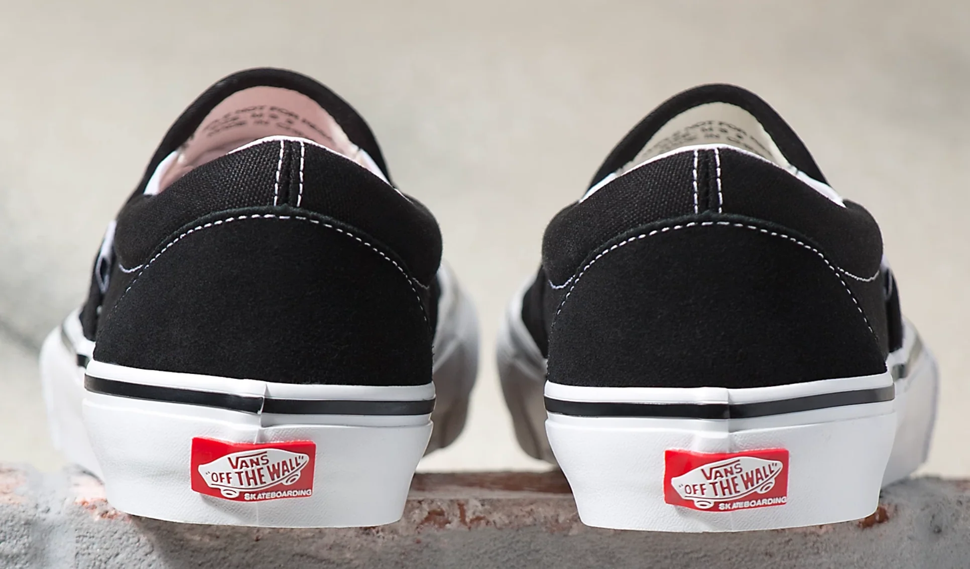 Vans Skate Slip-On (Black/White) - Image 4