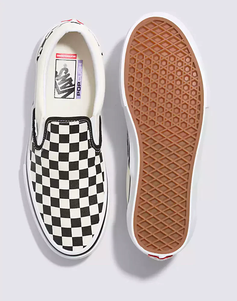 Vans Skate Slip-On (Checkerboard) - Image 4