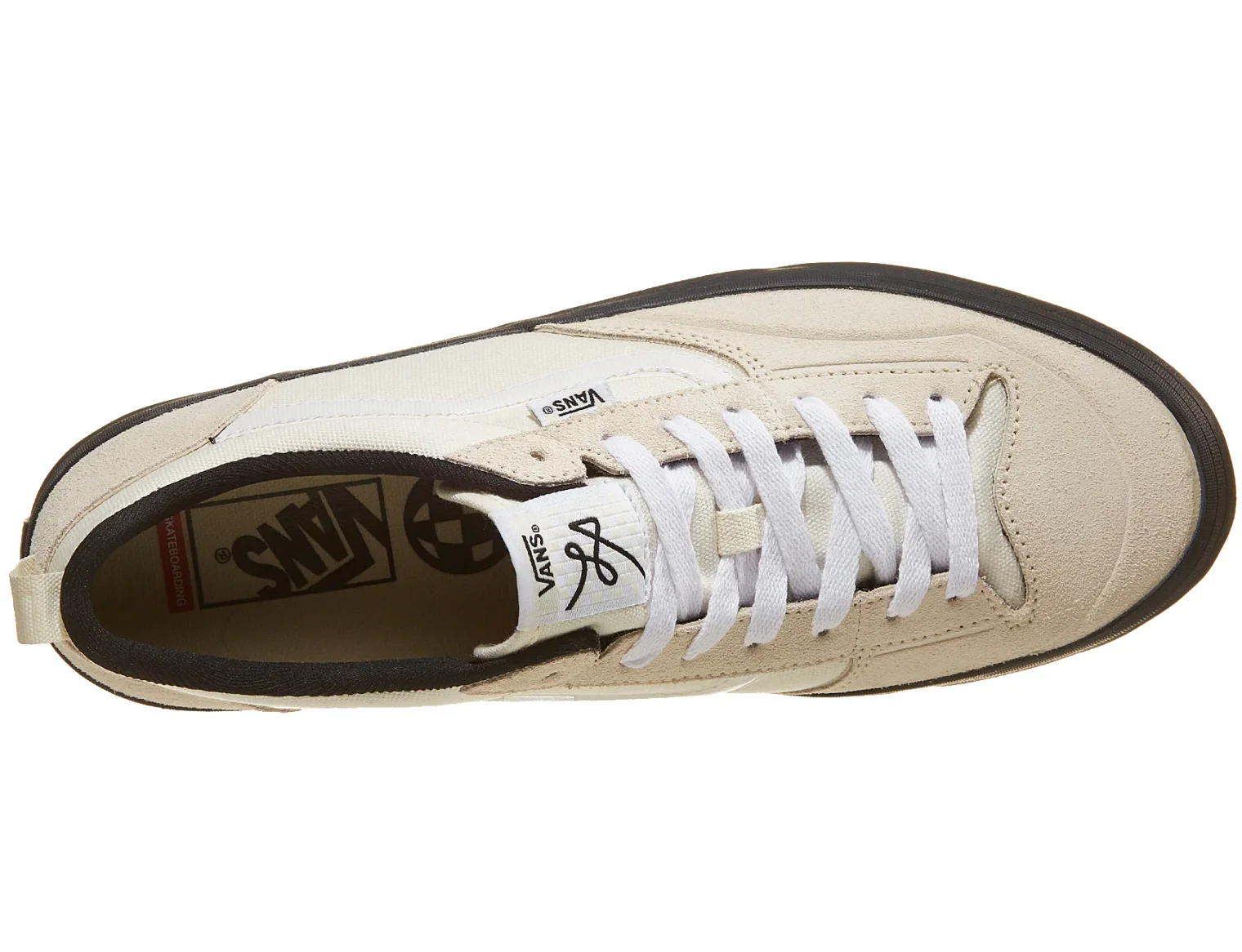 Vans The Lizzie Low (Vintage White/Black) - Image 4