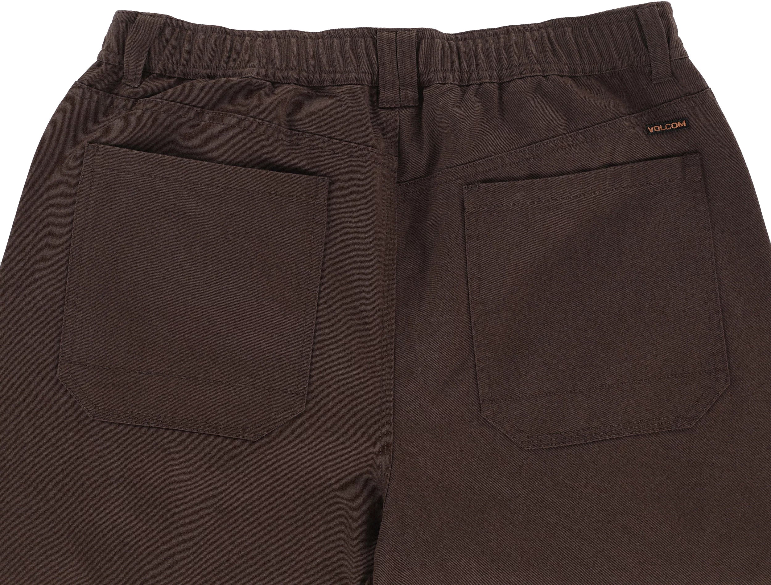 Volcom Chillow Pleated EW Pants (Cacao) - Image 4