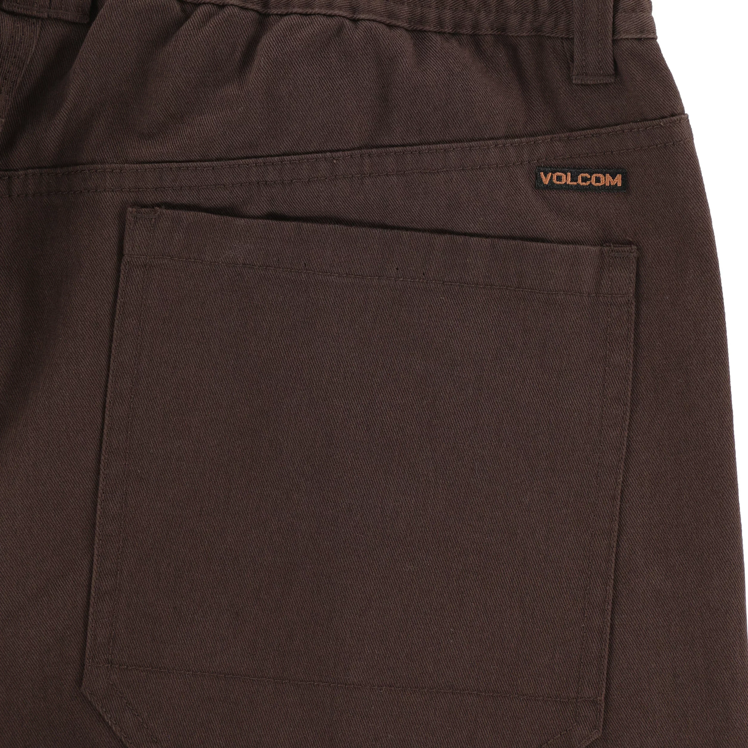 Volcom Chillow Pleated EW Pants (Cacao) - Image 9