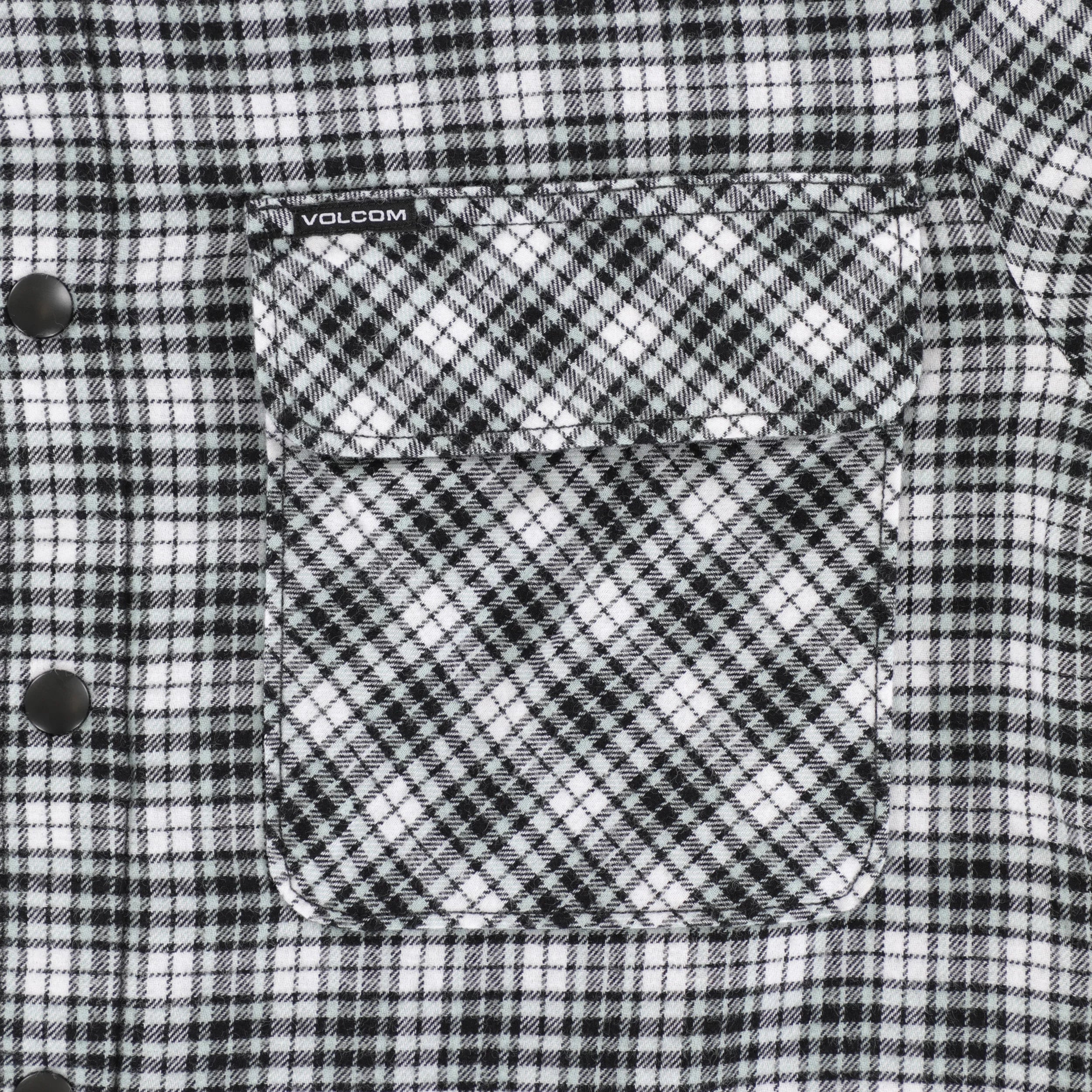 Volcom Wilderstone Flannel Shirt (Dirty White) - Image 3