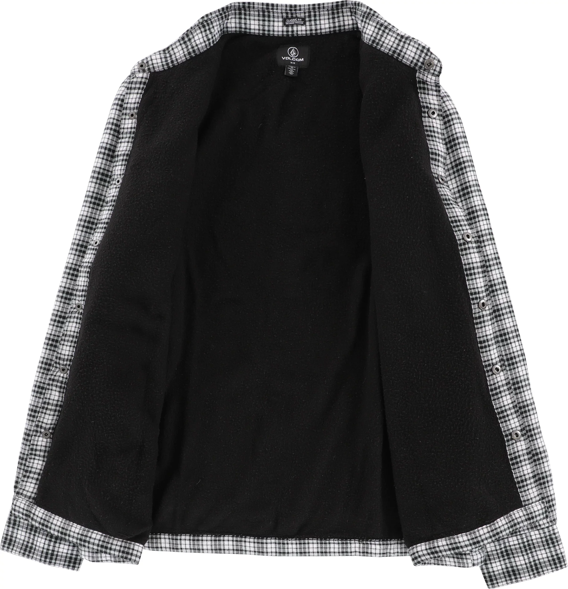 Volcom Wilderstone Flannel Shirt (Dirty White) - Image 4