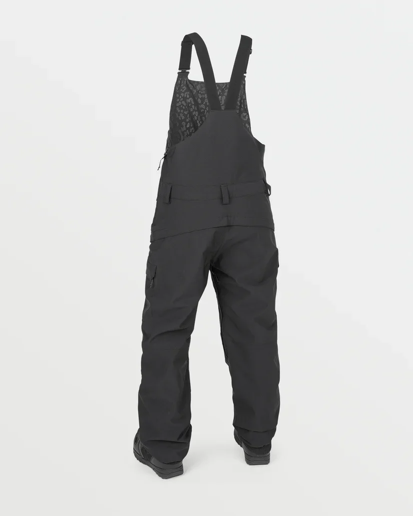 Volcom Womens 2025 Creston 3D Stretch Bib Overall (Black) - Image 2