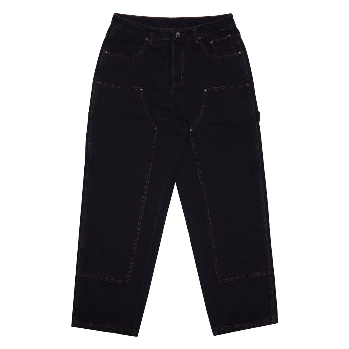 WKND Damn Near Carpenter Double Knee Pants (Washed Black)