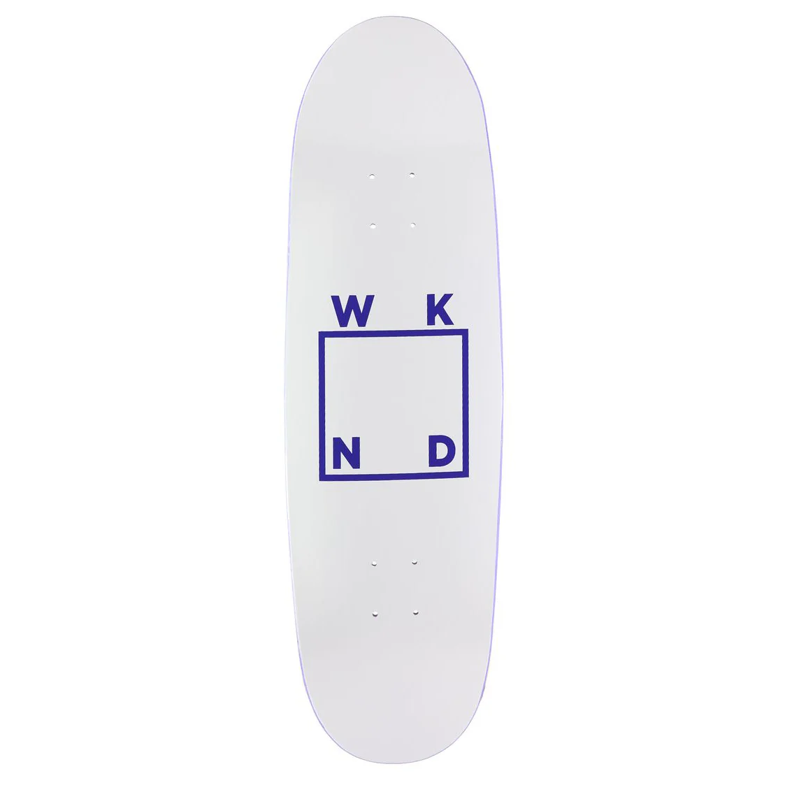 WKND Shaped Logo Deck (White)