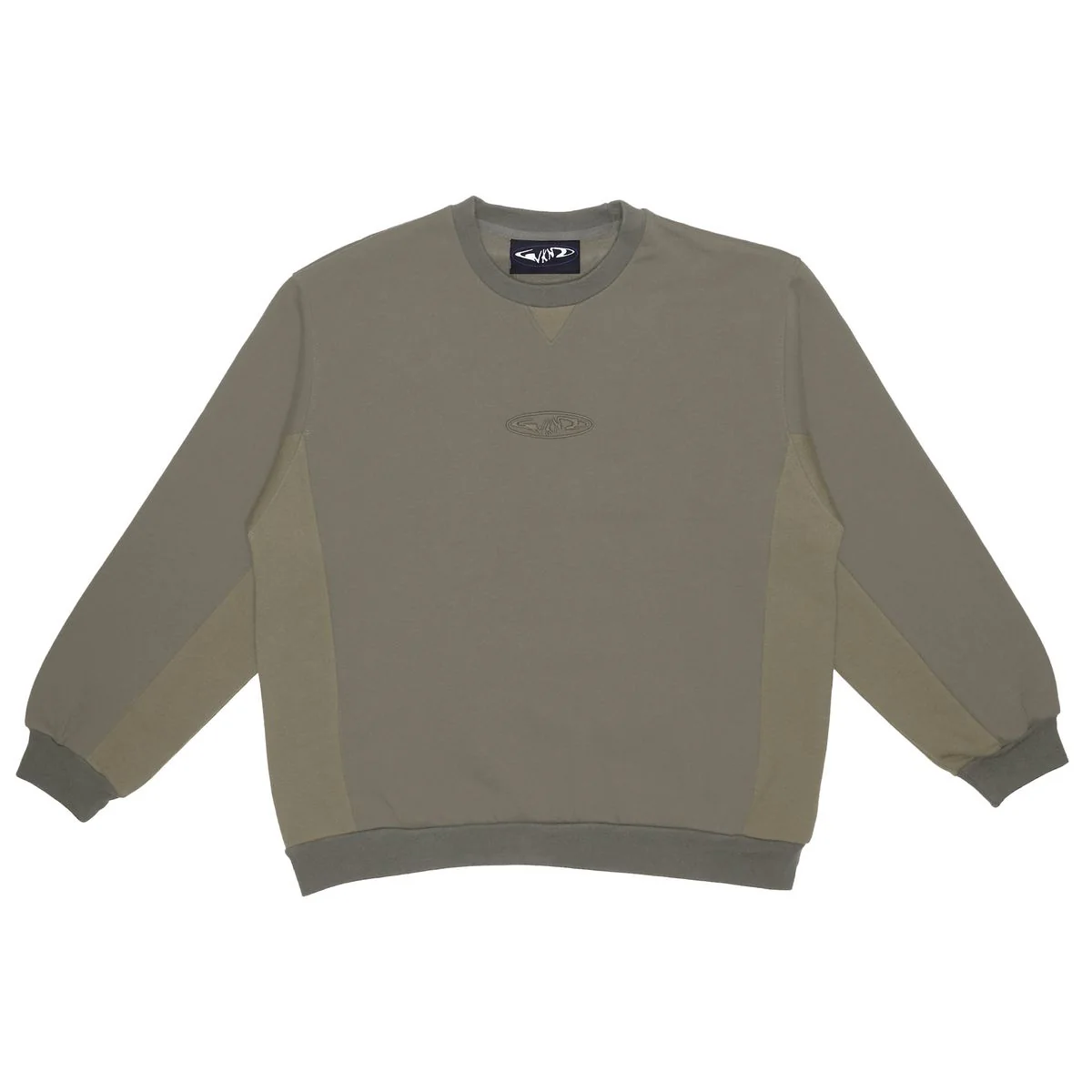 WKND Skateboards Two-Tone Crewnecks (Khaki)